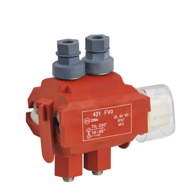 Connecteur isolant ignifuge perçant électrique de câble de bride de série de TTD