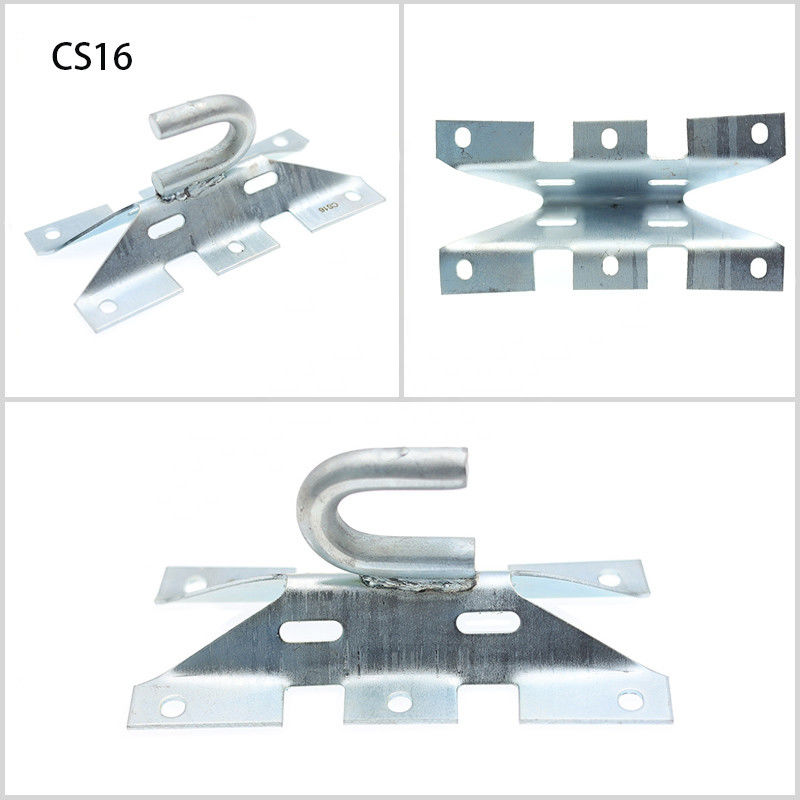 Le fer en acier ancrant Polonais universel encadrent le support optique d'alliage d'aluminium