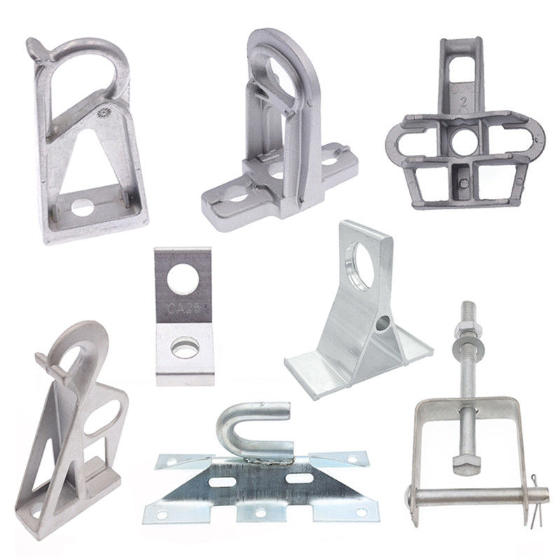 Le fer en acier ancrant Polonais universel encadrent le support optique d'alliage d'aluminium