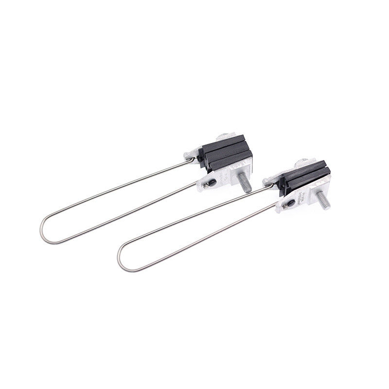 Fil en aluminium isolant de bride de cul-de-sac en métal ancrant le câble de tension de cale