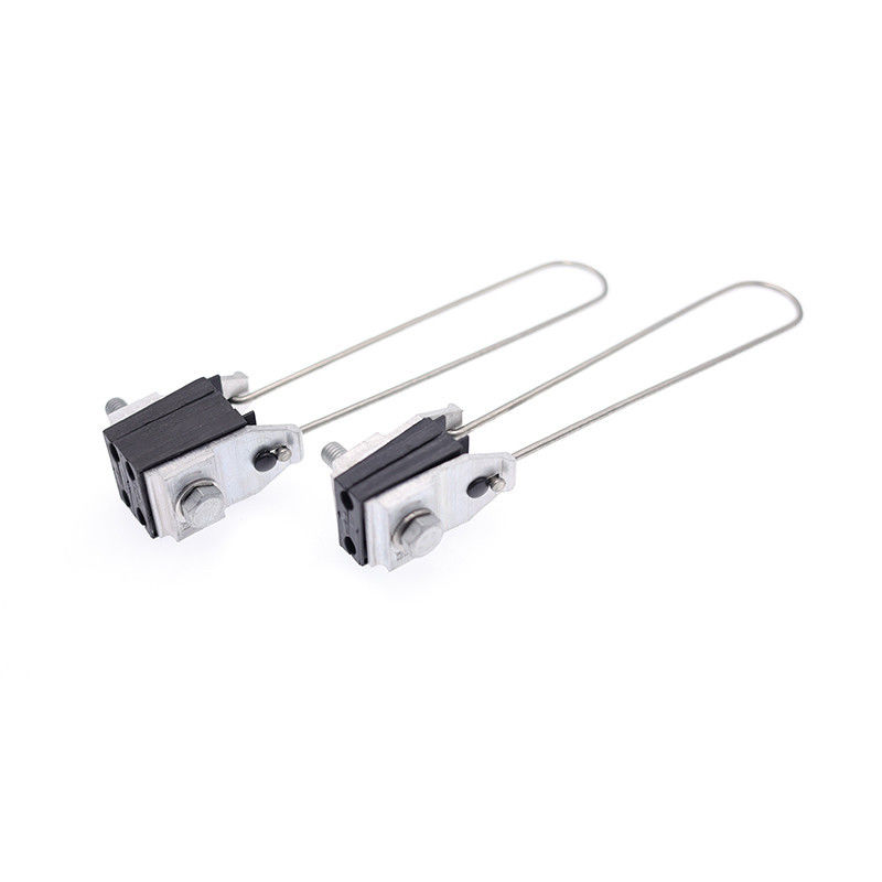 Fil en aluminium isolant de bride de cul-de-sac en métal ancrant le câble de tension de cale