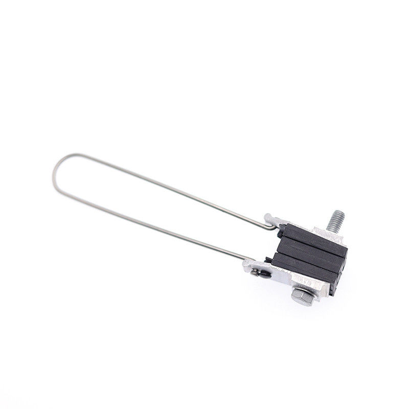 Fil en aluminium isolant de bride de cul-de-sac en métal ancrant le câble de tension de cale