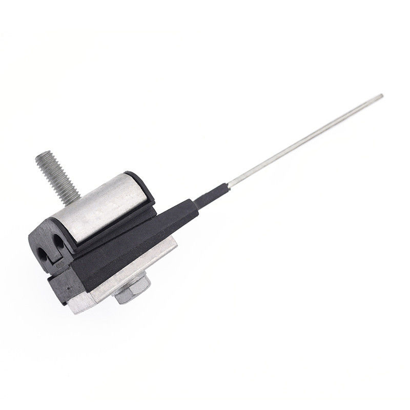 Fil en aluminium isolant de bride de cul-de-sac en métal ancrant le câble de tension de cale