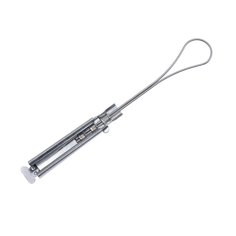 Câble à fibres optiques d'Opgw en métal de la bride SS304 de suspension de tension de série de Kwac