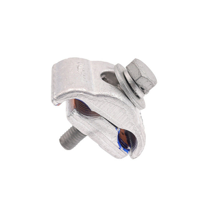 Cuivre en aluminium de bride en série-parallèle de cannelure de CAPG bimétallique