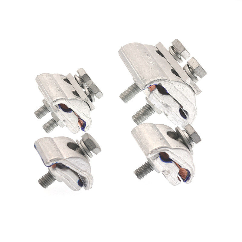 Cuivre en aluminium de bride en série-parallèle de cannelure de CAPG bimétallique