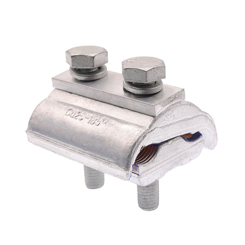 Cuivre en aluminium de bride en série-parallèle de cannelure de CAPG bimétallique