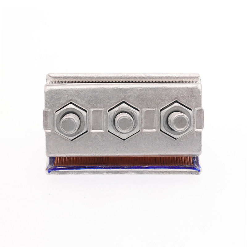 Cuivre en aluminium de bride en série-parallèle de cannelure de CAPG bimétallique