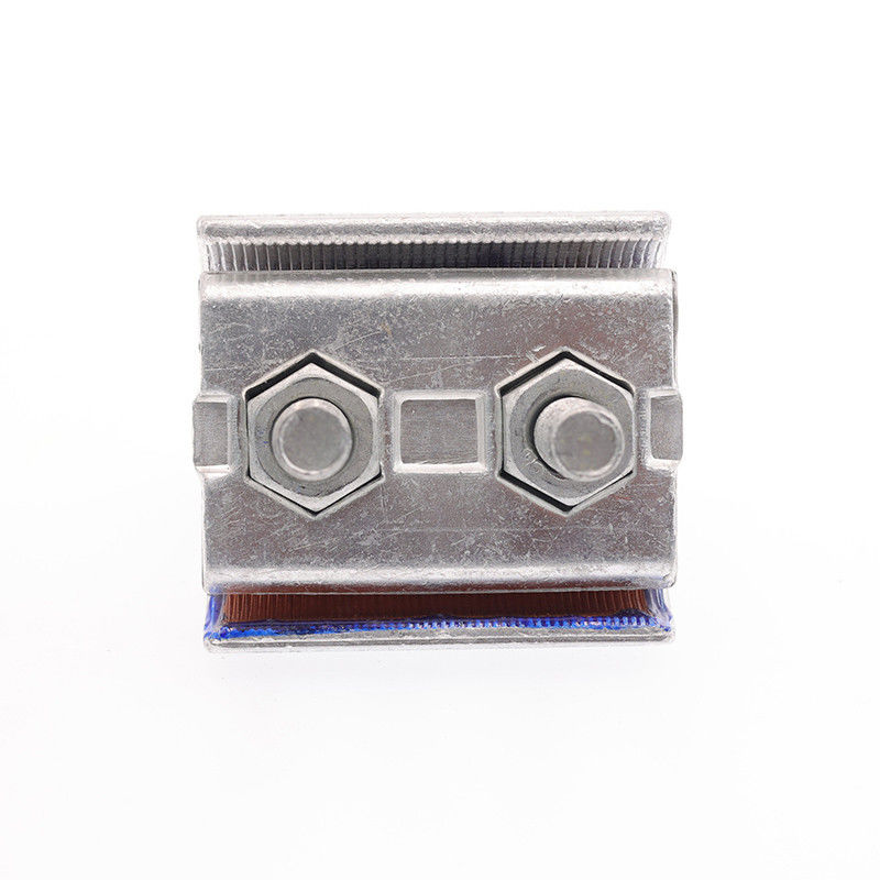 Cuivre en aluminium de bride en série-parallèle de cannelure de CAPG bimétallique