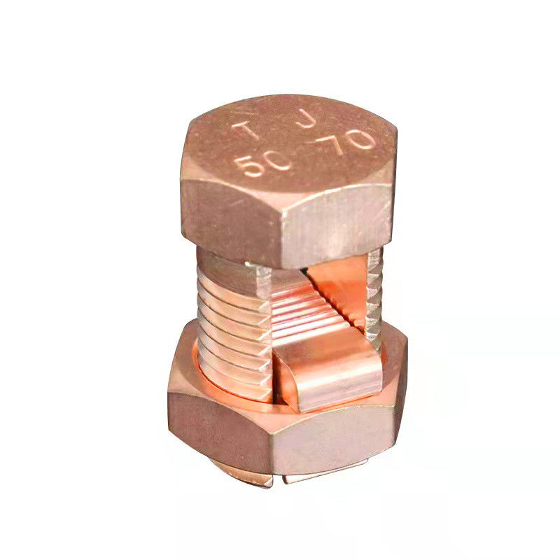 Montage de cuivre importé de lien de ligne électrique de collier de connecteur de boulon